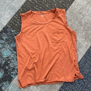 Madewell Pocket Muscle Tank Size M